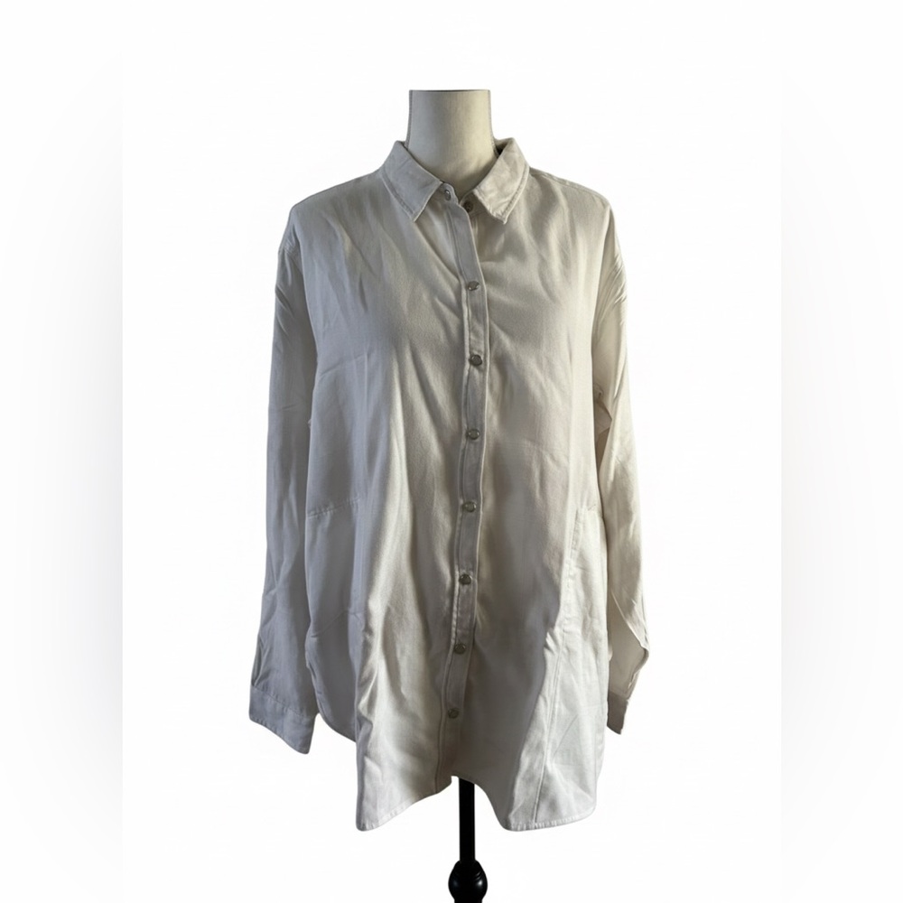 Jachs Girlfriend Women's Super Soft Feel Flannel Shirt XXL NWT - Picture 2 of 4